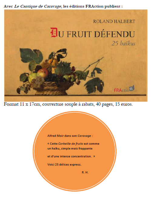 du fruit defendu, 25 haikus